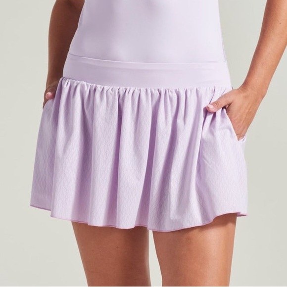 L’Oeuf Poché Ballet Pirouette Skort Side Pockets Tennis Skirt - Picture 9 of 11